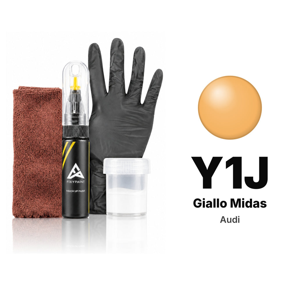 Vernice ritocco per Audi – Y1J Giallo Midas (tutti i modelli, 2015), kit Completo