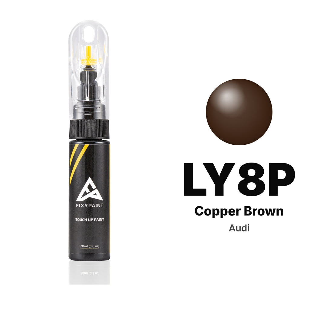 Lackstift für Audi – LY8P Copper Brown (alle Modelle, 2016), Set Basis