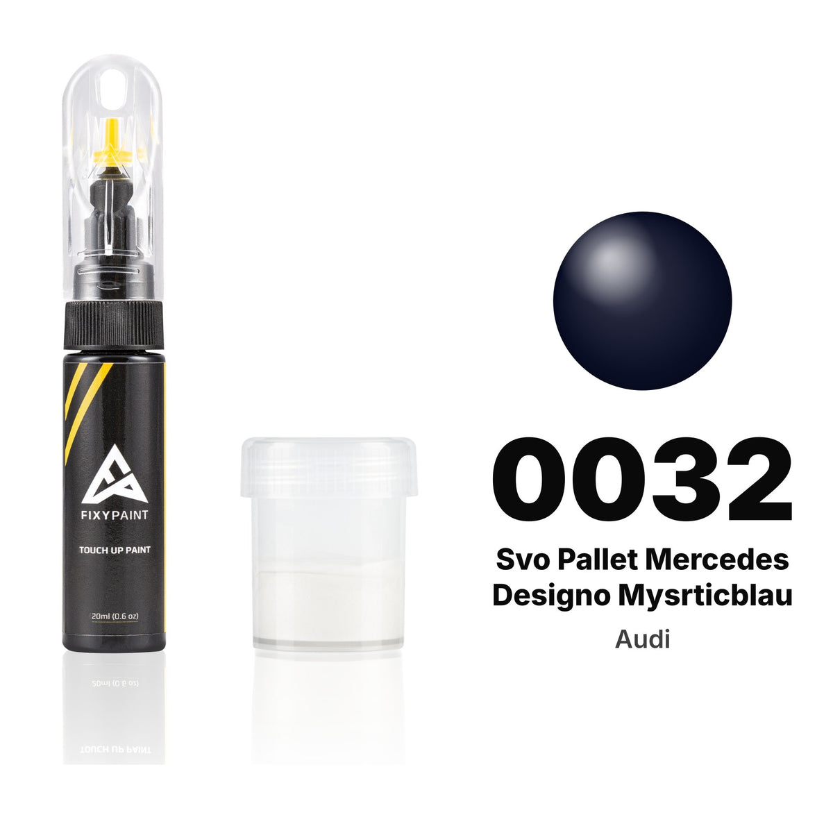 Lackstift für Audi – 0032 Svo Pallet Mercedes Designo Mysrticblau (alle Modelle, 2019), Set Standard