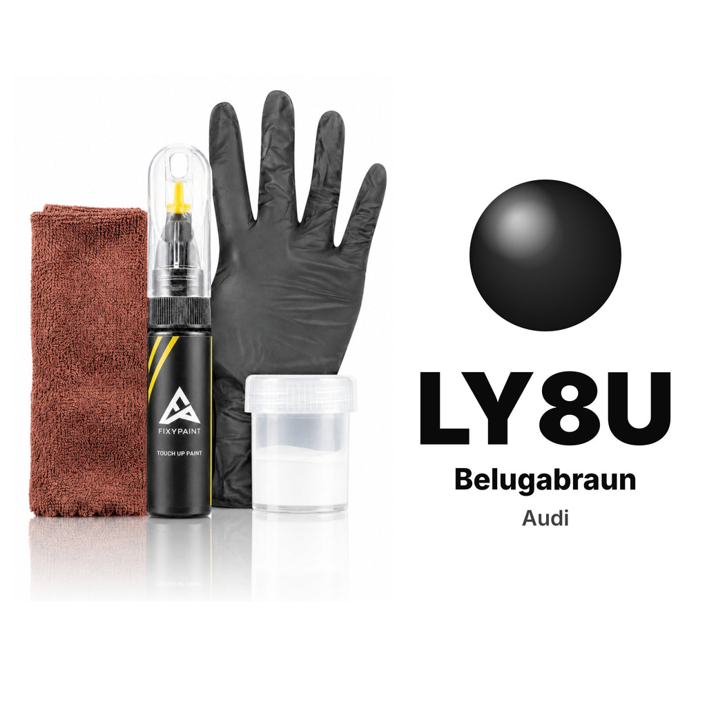 Touch-up paint for Audi LY8U Belugabraun, Complete kit