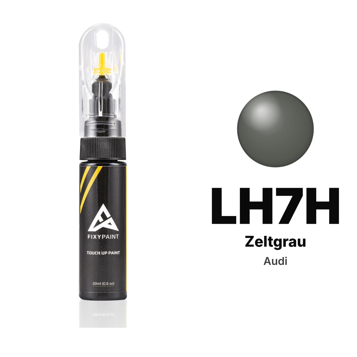 Touch-up paint for Audi LH7H Zeltgrau, Basic kit