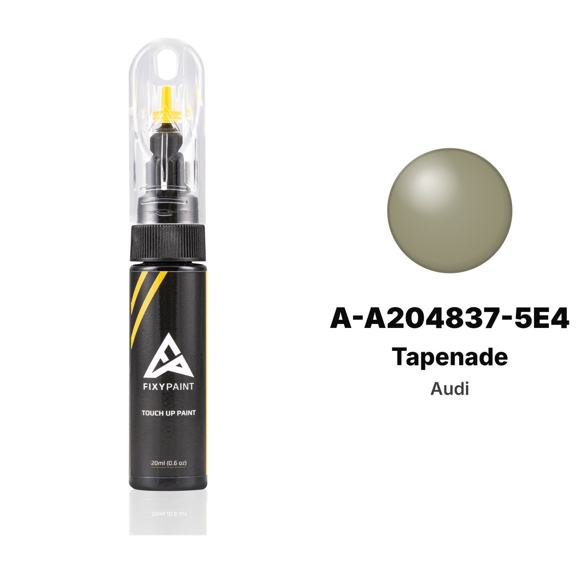 Lackstift für Audi – A-A204837-5E4 Tapenade (alle Modelle, ab 2024), Set Basis
