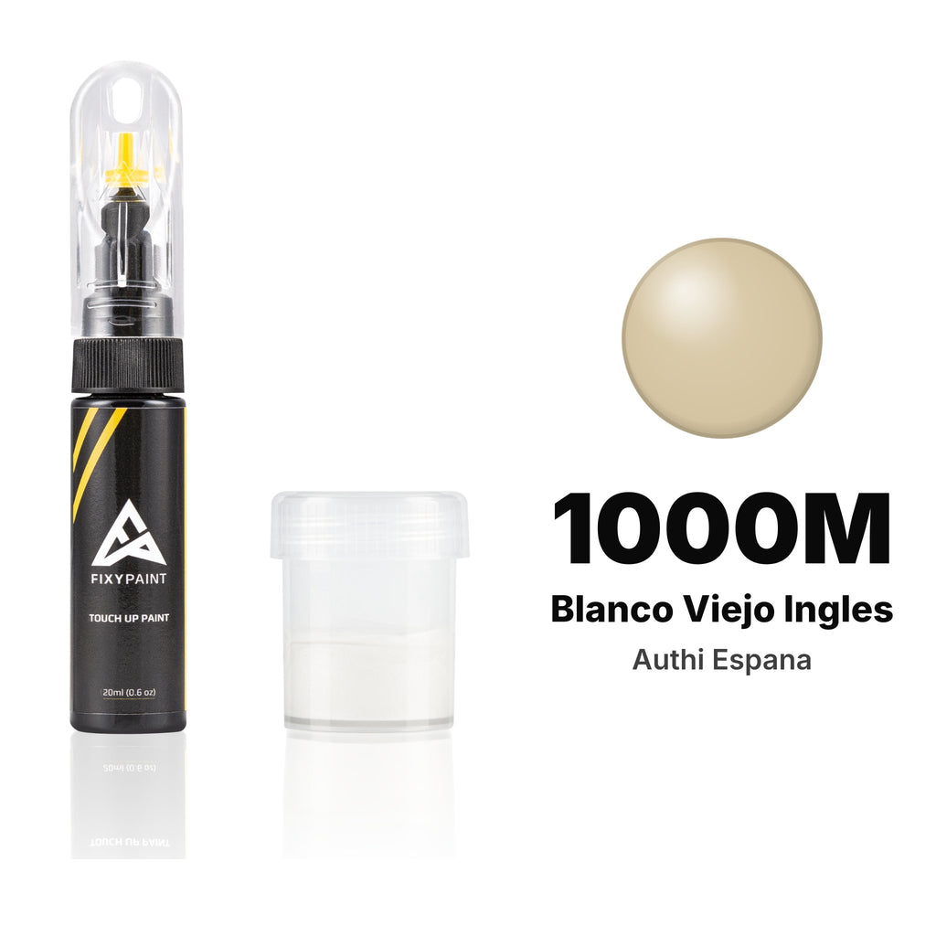 Pintura de retoque para Authi Espana – 1000M Blanco Viejo Ingles (todos los modelos, 1980), kit Estándar