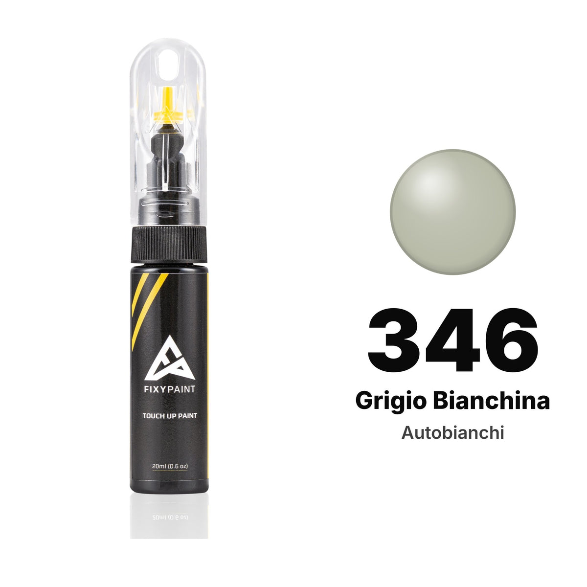 Touch-up paint for Autobianchi 346 Grigio Bianchina, Basic kit