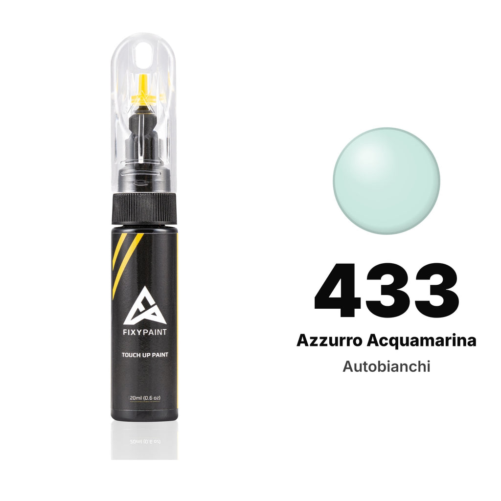 Touch-up paint for Autobianchi 433 Azzurro Acquamarina, Basic kit