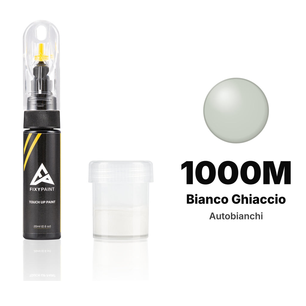 Vernice ritocco per Autobianchi – 1000M Bianco Ghiaccio (tutti i modelli, 1967–1970), kit Standard