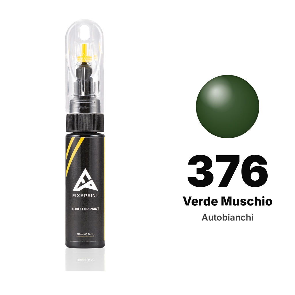 Touch-up paint for Autobianchi 376 Verde Muschio, Basic kit
