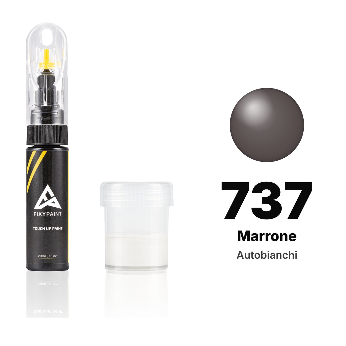 Touch-up paint for Autobianchi 737 Marrone, Standard kit