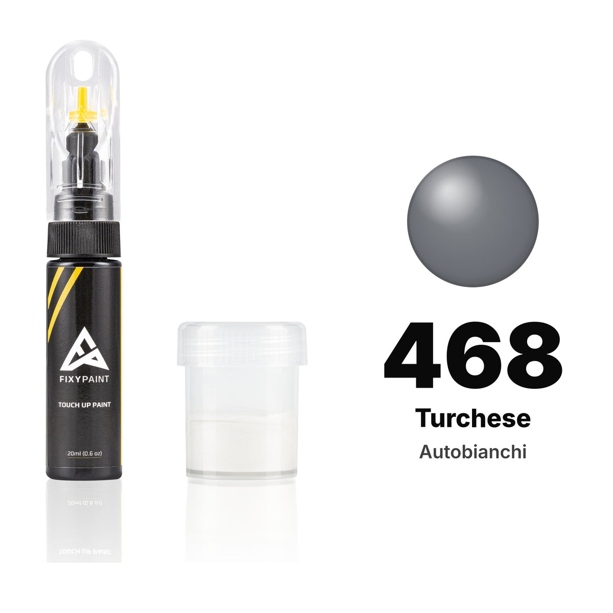 Touch-up paint for Autobianchi 468 Turchese, Standard kit