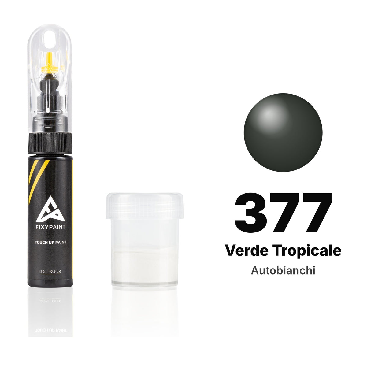 Touch-up paint for Autobianchi 377 Verde Tropicale, Standard kit