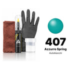 Touch-up paint for Autobianchi 407 Azzurro Spring, Complete kit