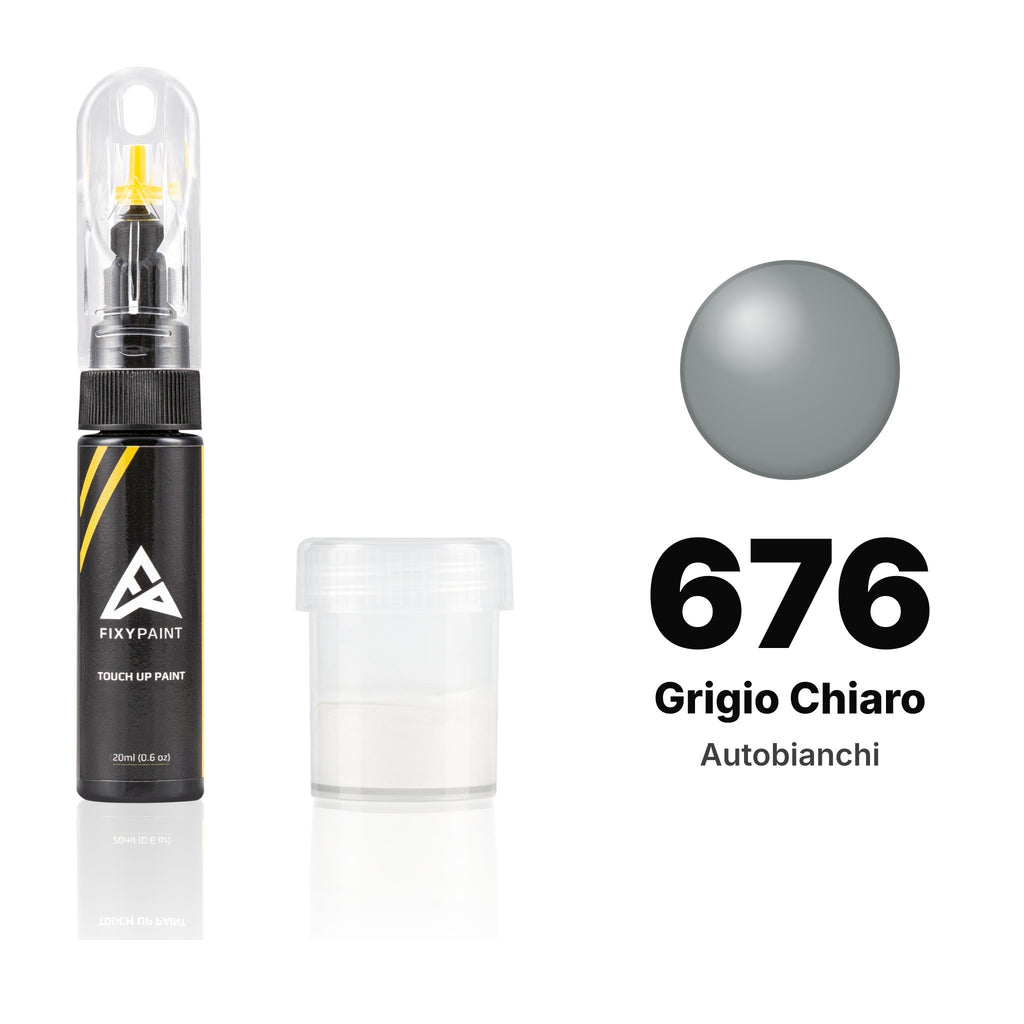 Touch-up paint for Autobianchi 676 Grigio Chiaro, Standard kit