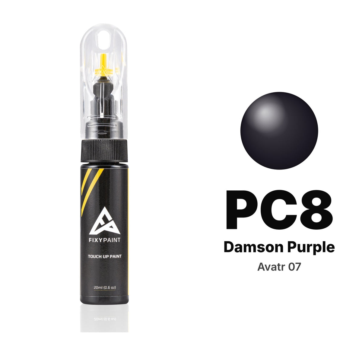 Touch-up paint for Avatr 07 PC8 Damson Purple, Basic kit
