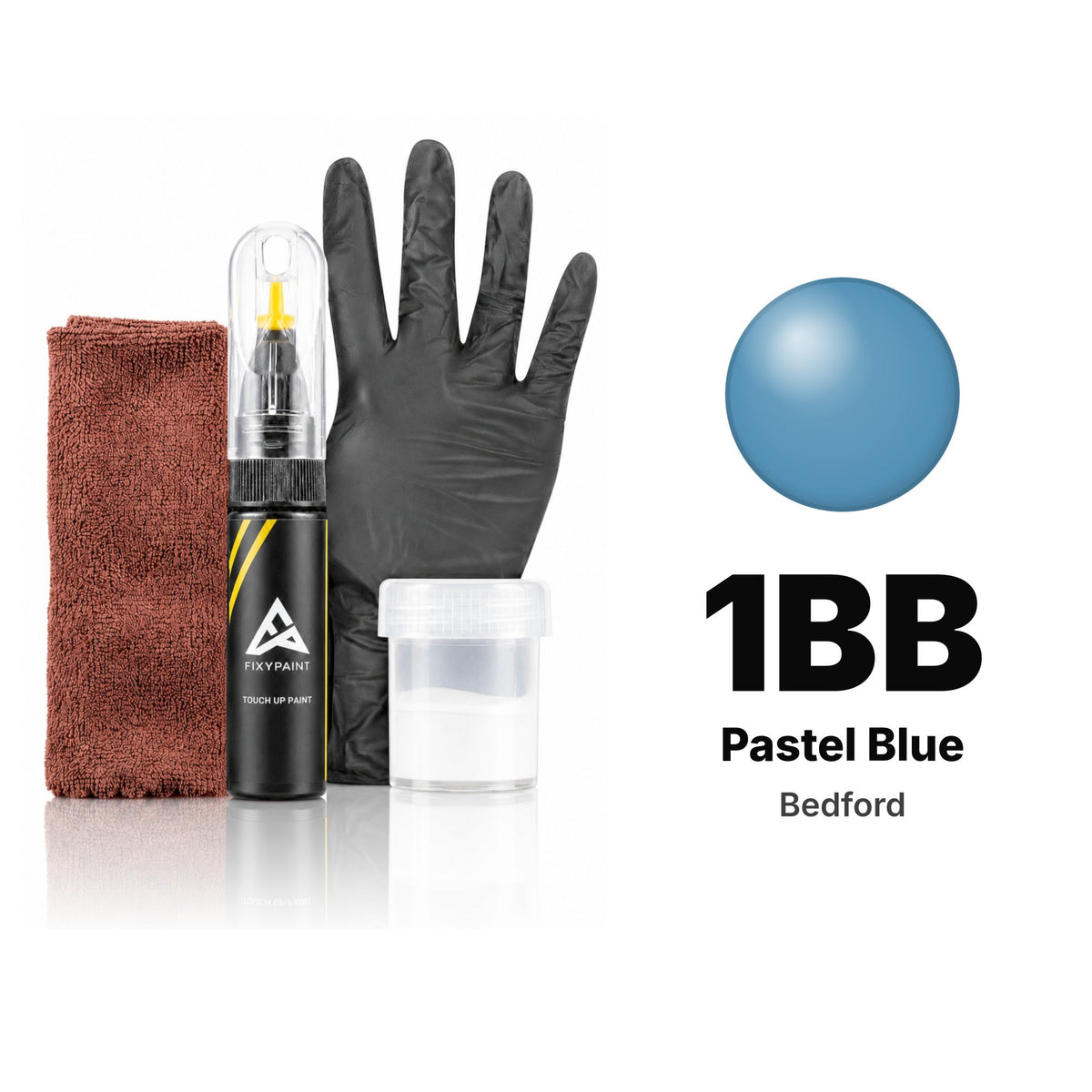 Touch-up paint for Bedford 1BB Pastel Blue, Complete kit