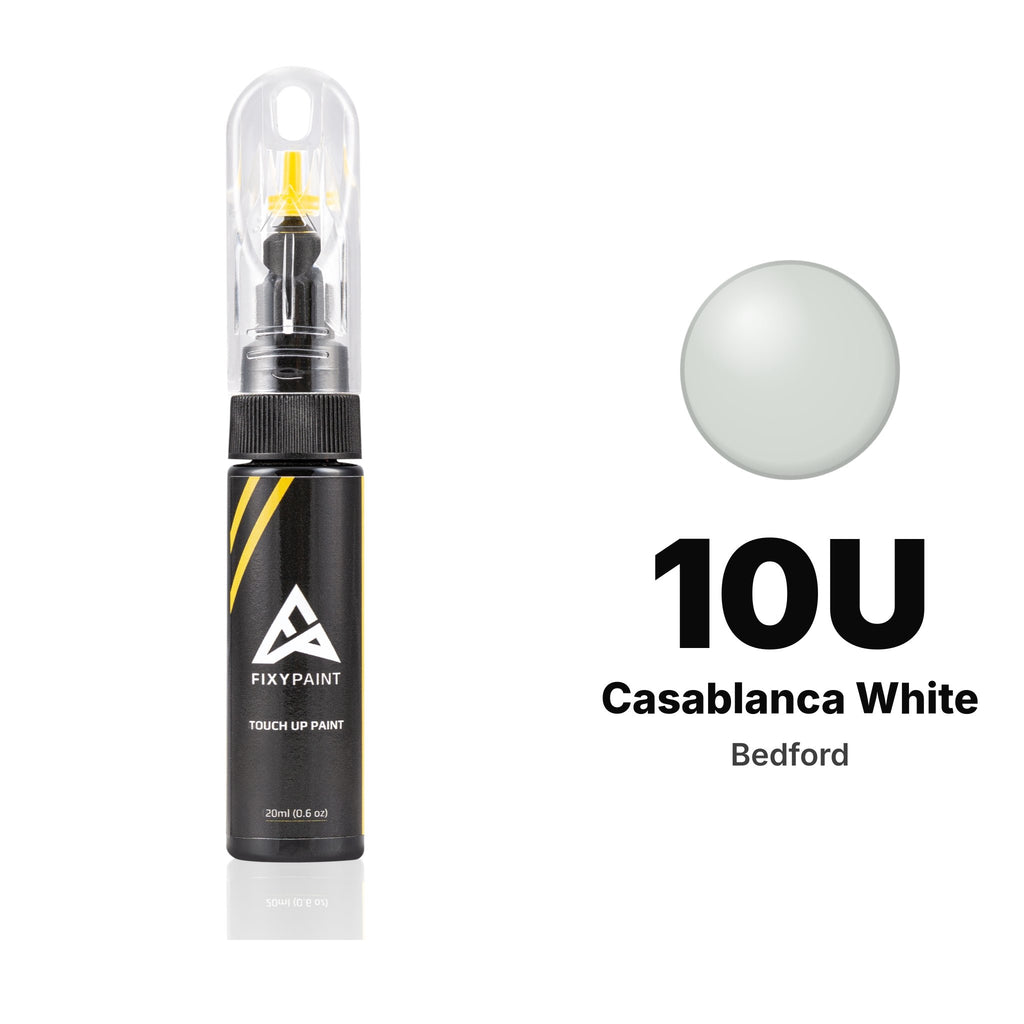 Touch-up paint for Bedford 10U Casablanca White, Basic kit