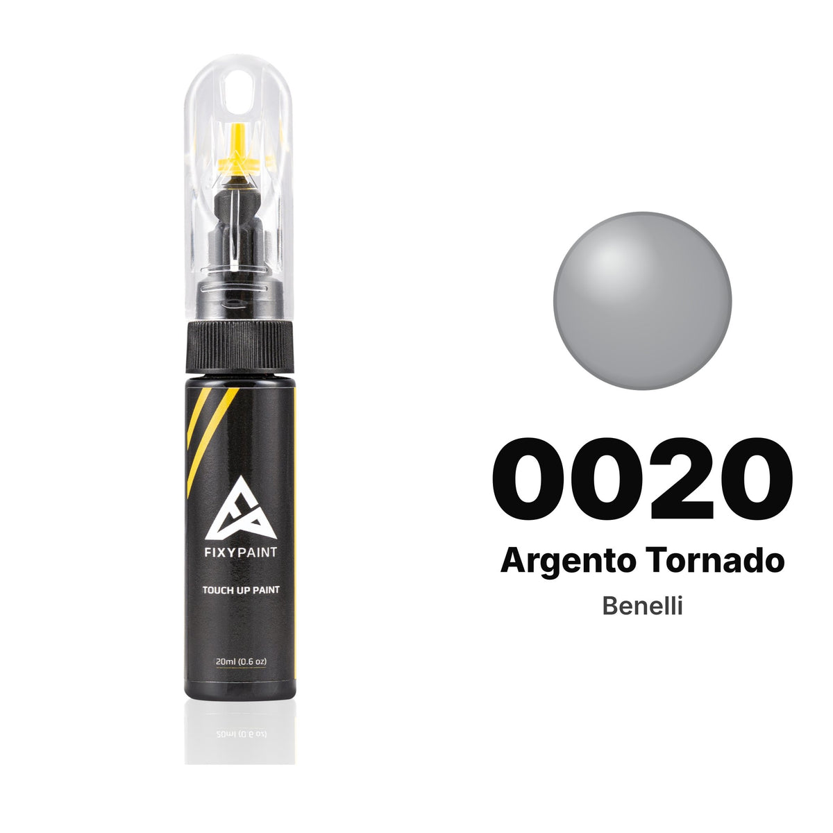 Benelli 0020 Argento Tornado touch-up paint, Basic kit