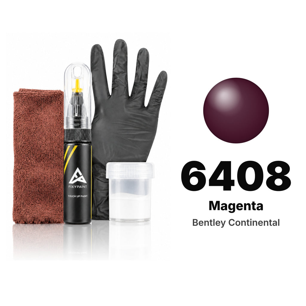 Touch-up paint for Bentley Continental 6408 Magenta, Complete kit