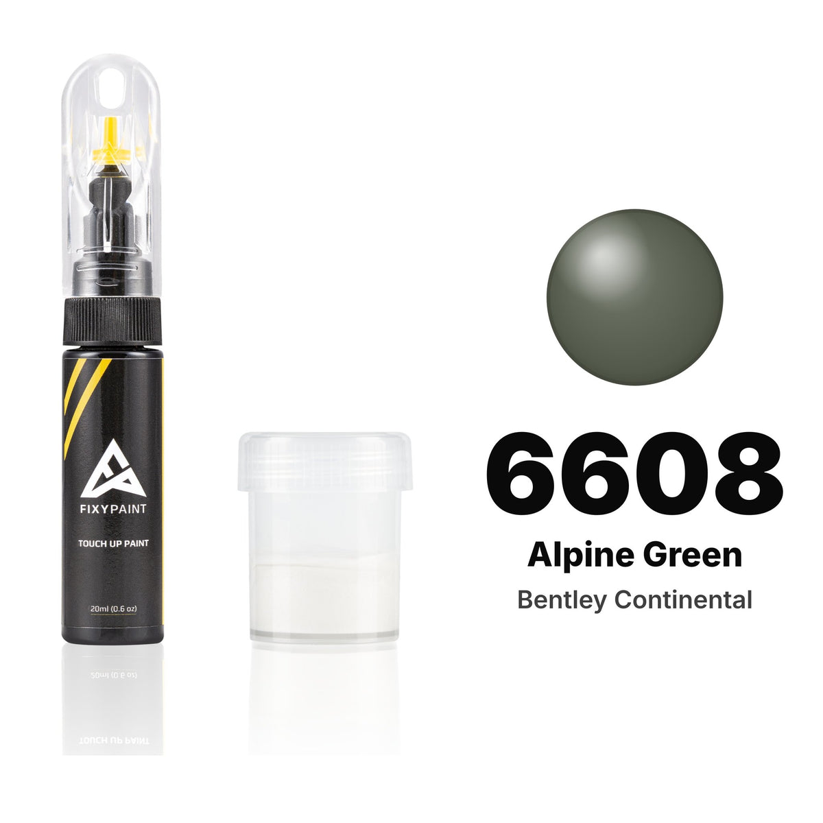 Touch-up paint for Bentley Continental 6608 Alpine Green, Standard kit