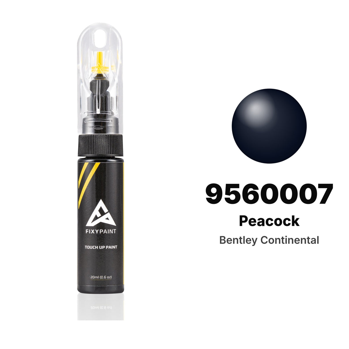 Touch-up paint for Bentley Continental 9560007 Peacock, Basic kit