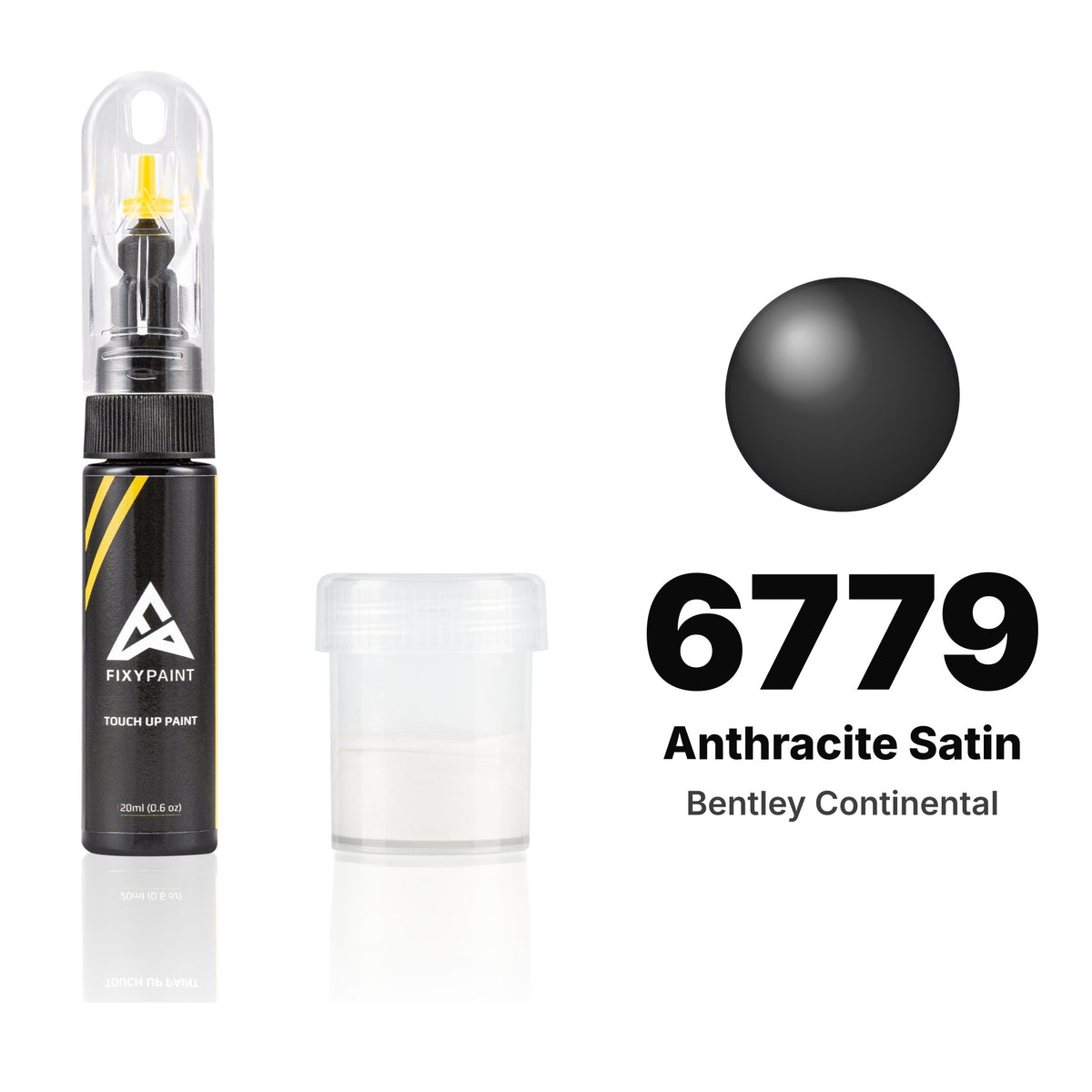 Touch-up paint for Bentley Continental 6779 Anthracite Satin, Standard kit