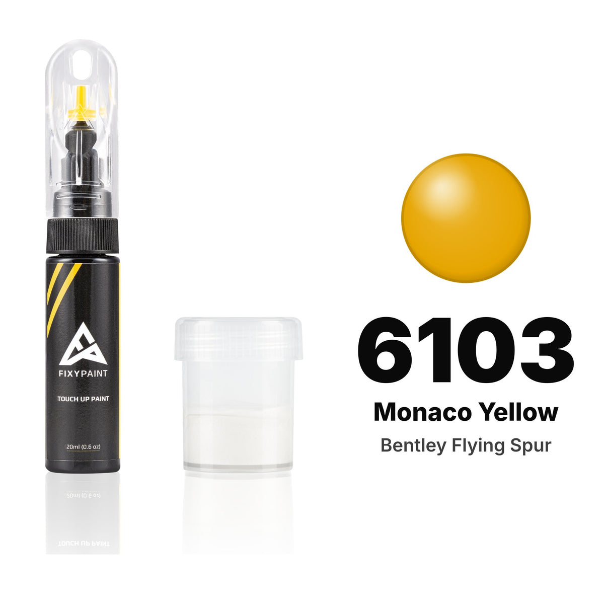 Lackstift für Bentley Flying Spur – 6103 Monaco Yellow (ab 2017), Set Standard