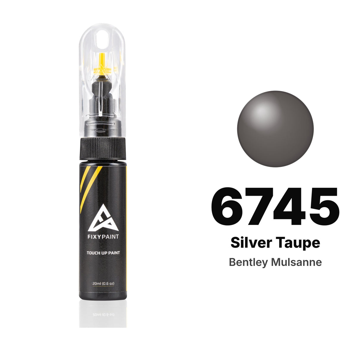 Touch-up paint for Bentley Mulsanne 6745 Silver Taupe, Basic kit