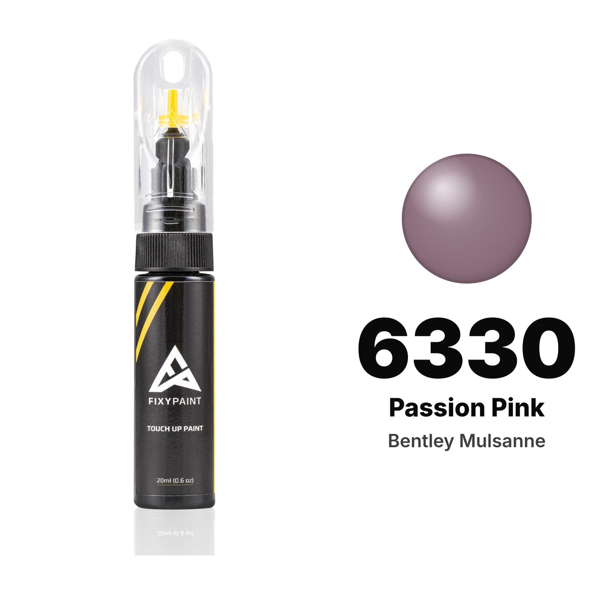 Touch-up paint for Bentley Mulsanne 6330 Passion Pink, Basic kit