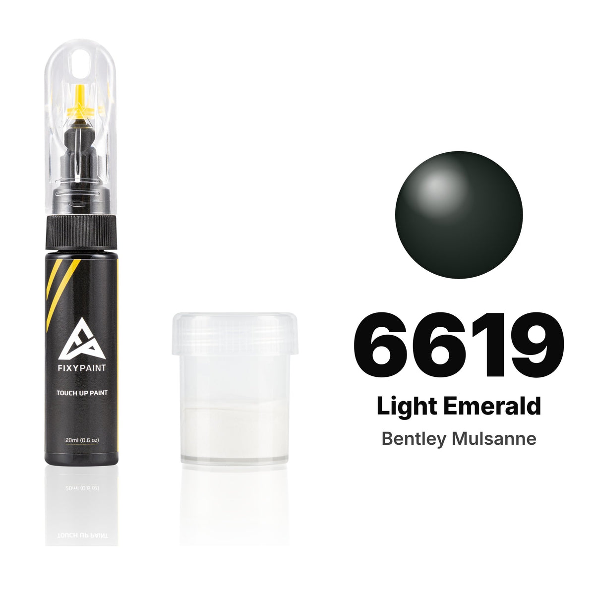 Touch-up paint for Bentley Mulsanne 6619 Light Emerald, Standard kit