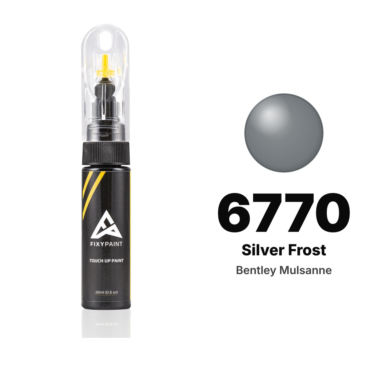 Touch-up paint for Bentley Mulsanne 6770 Silver Frost, Basic kit