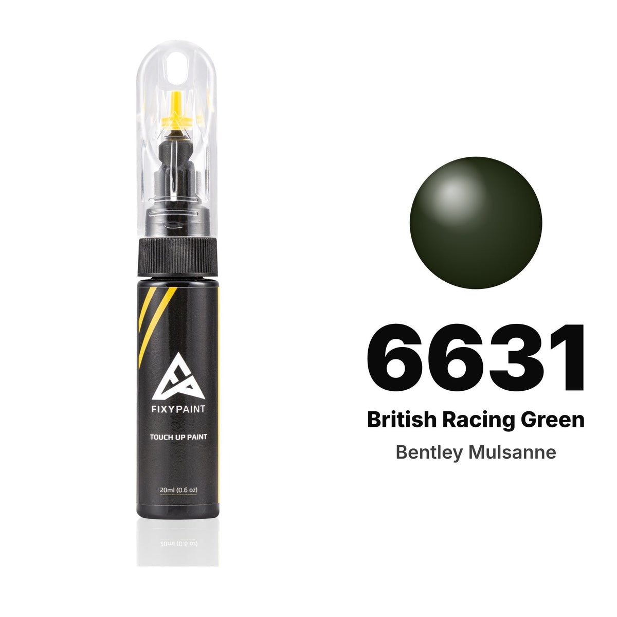 Touch-up paint for Bentley Mulsanne 6631 British Racing Green, Basic kit