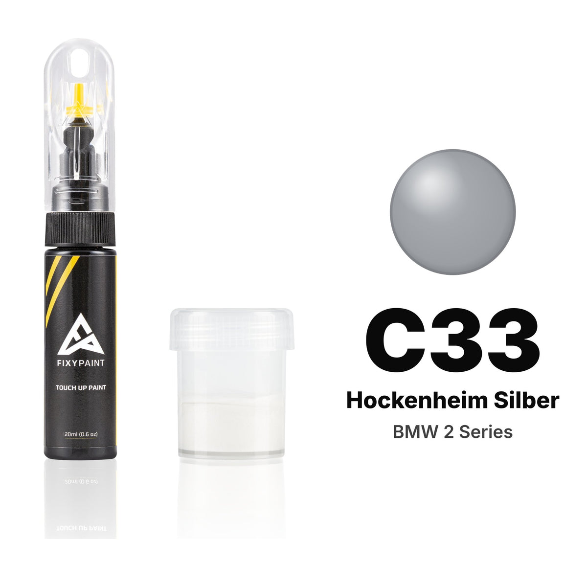 Touch-up paint for BMW 2 Series C33 Hockenheim Silber, Standard kit