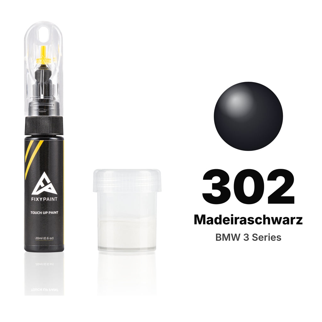 Touch-up paint for BMW 3 Series 302 Madeiraschwarz, Standard kit