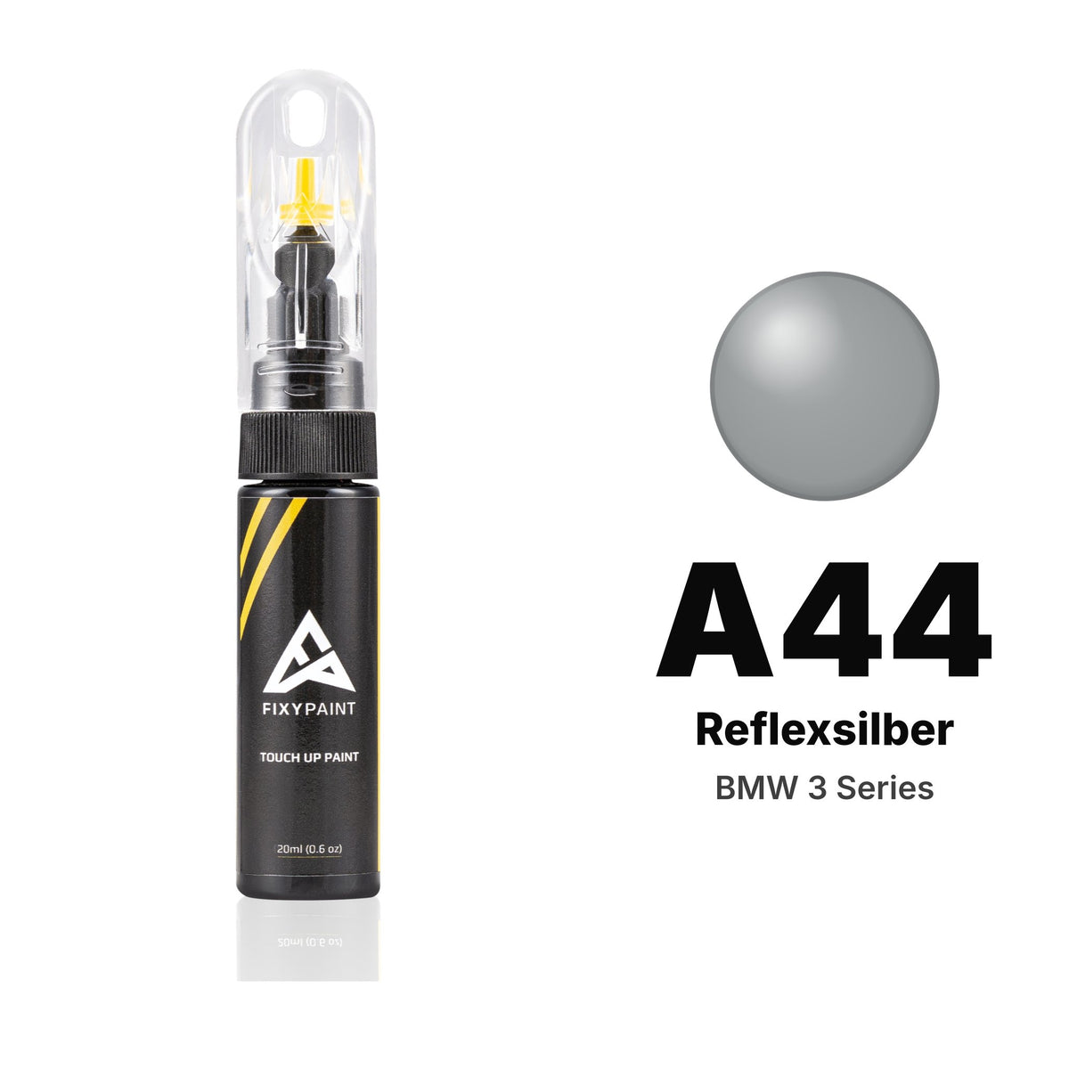 BMW 3 Series A44 Reflexsilber touch-up paint, Basic kit
