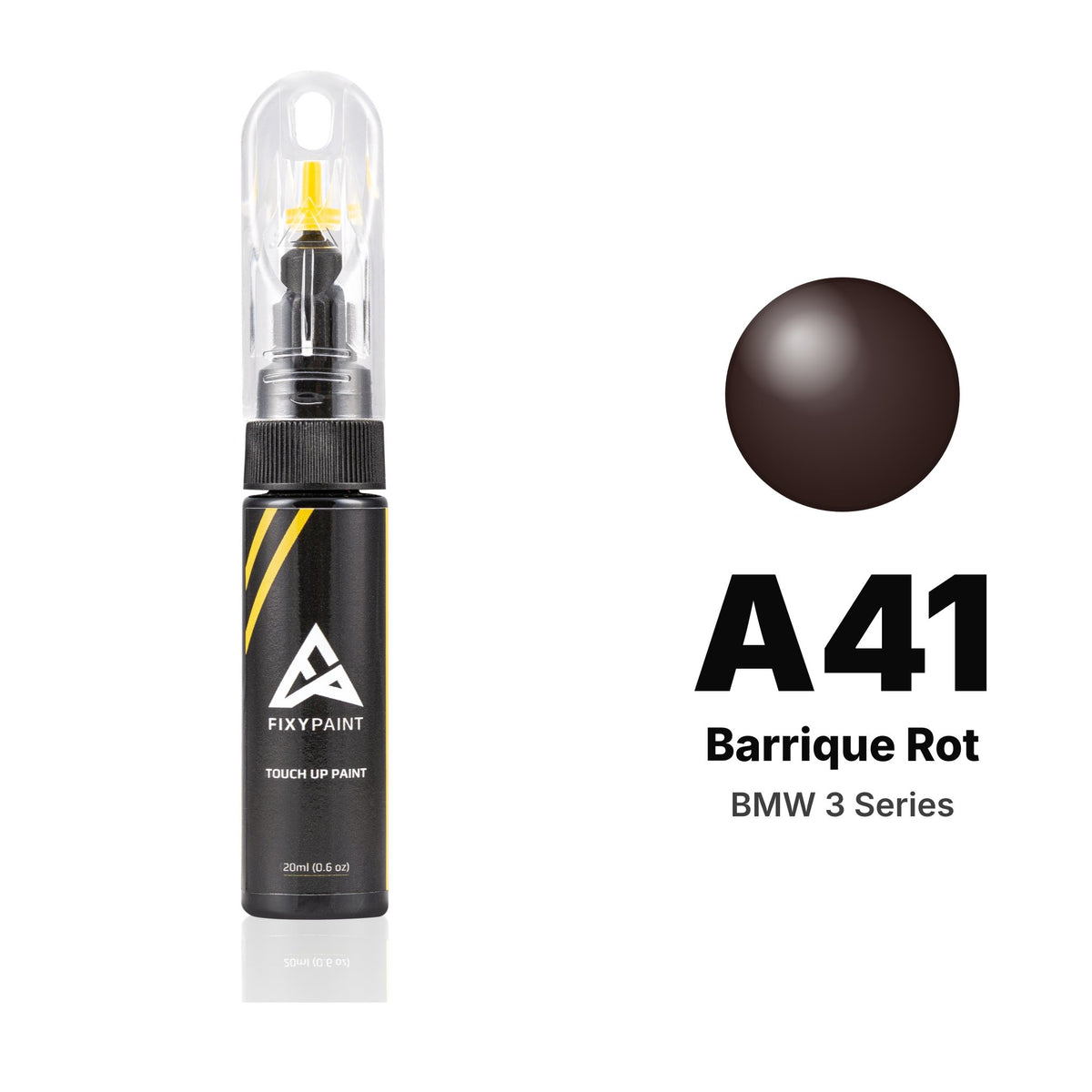 Pintura de retoque para BMW Serie 3 – A41 Barrique Rot (2004–2007), kit Básico