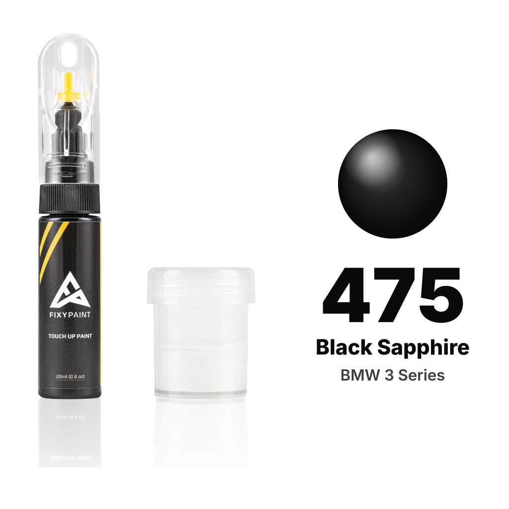 Touch-up paint for BMW 3 Series 475 Black Sapphire, Standard kit