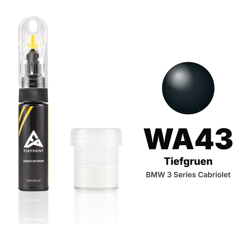 Touch-up paint for BMW 3 Series Cabriolet WA43 Tiefgruen, Standard kit