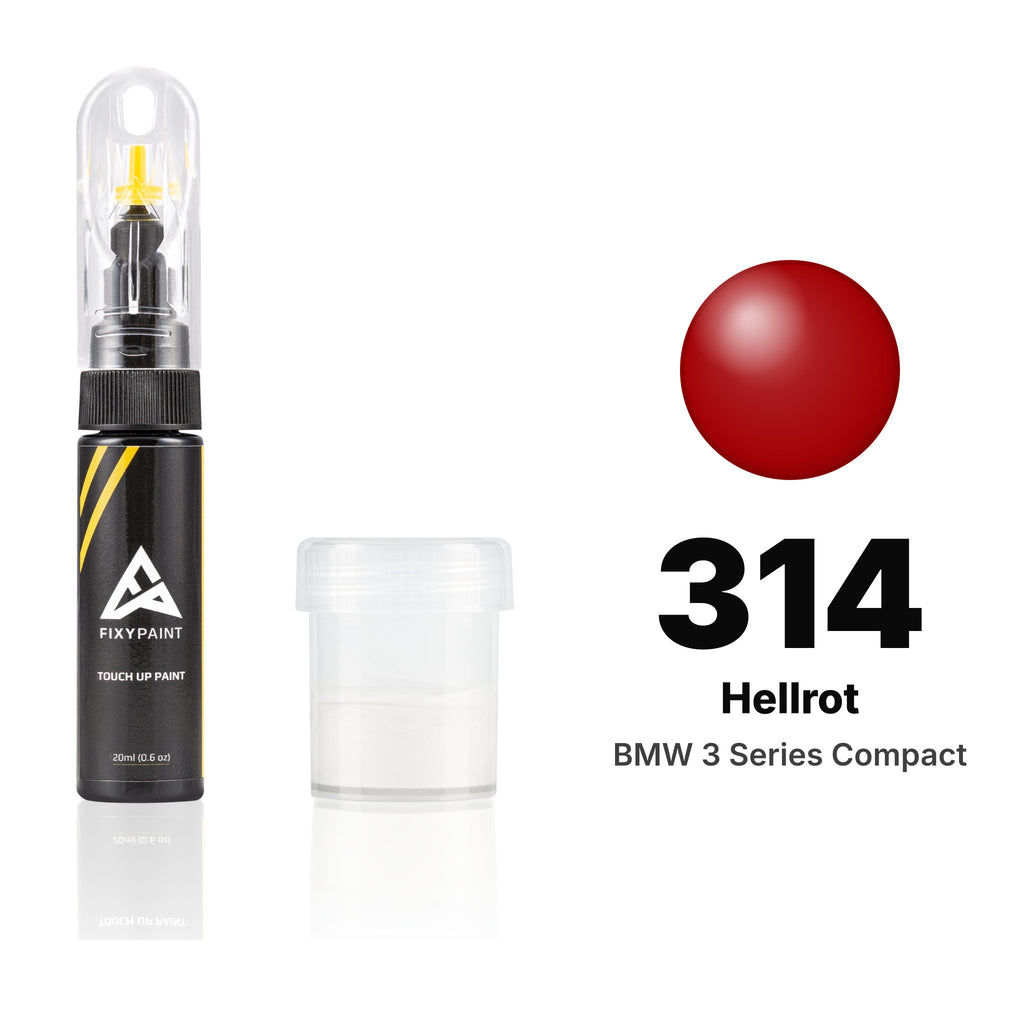 Vernice ritocco per BMW Serie 3 Compact – 314 Hellrot (2000), kit Standard
