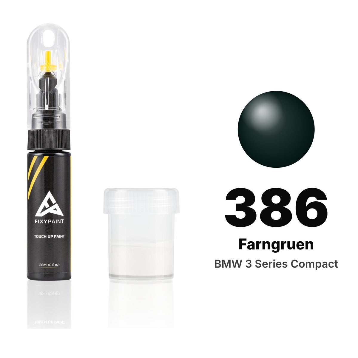 Touch-up paint for BMW 3 Series Compact 386 Farngruen, Standard kit