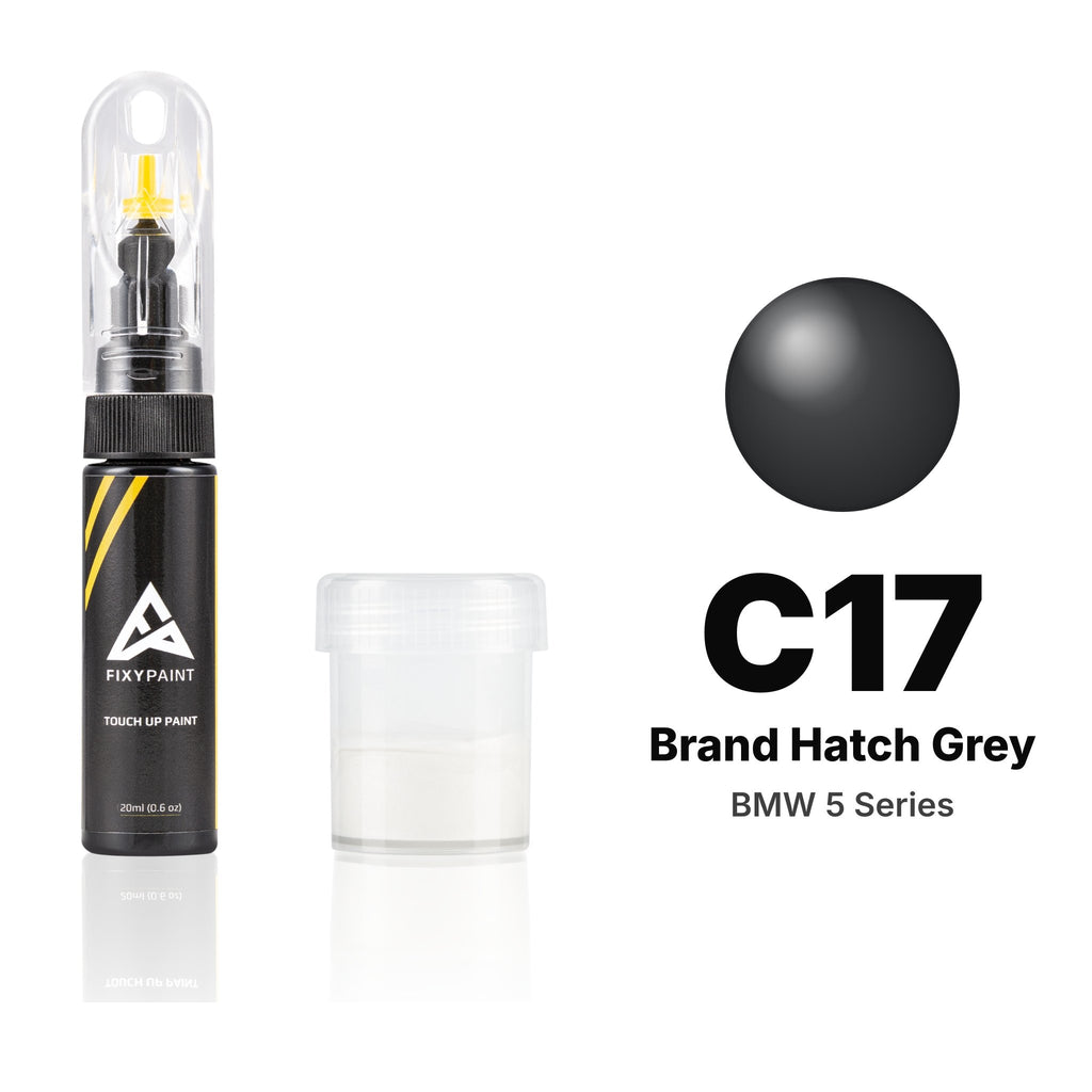 Lackstift für BMW 5er – C17 Brand Hatch Grey (2018–2020), Set Standard