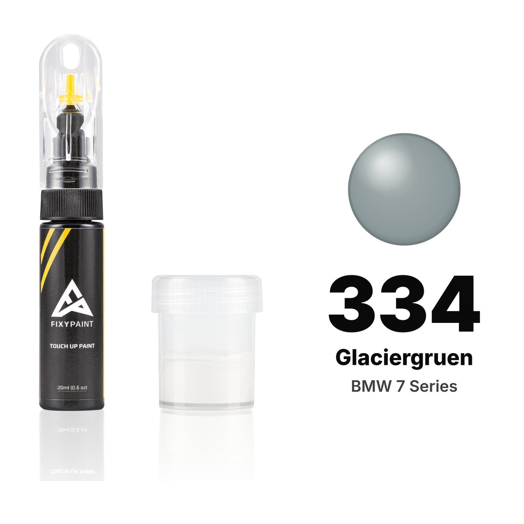 Touch-up paint for BMW 7 Series 334 Glaciergruen, Standard kit
