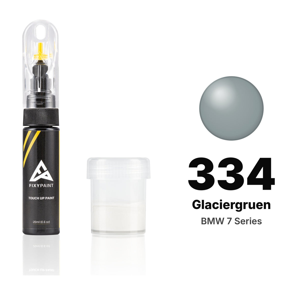 Touch-up paint for BMW 7 Series 334 Glaciergruen, Standard kit