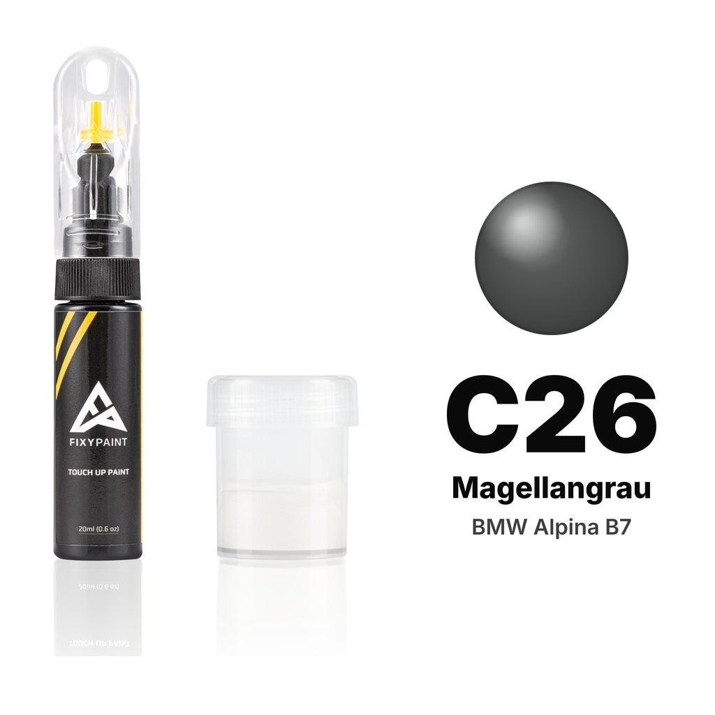 Touch-up paint for BMW Alpina B7 C26 Magellangrau, Standard kit
