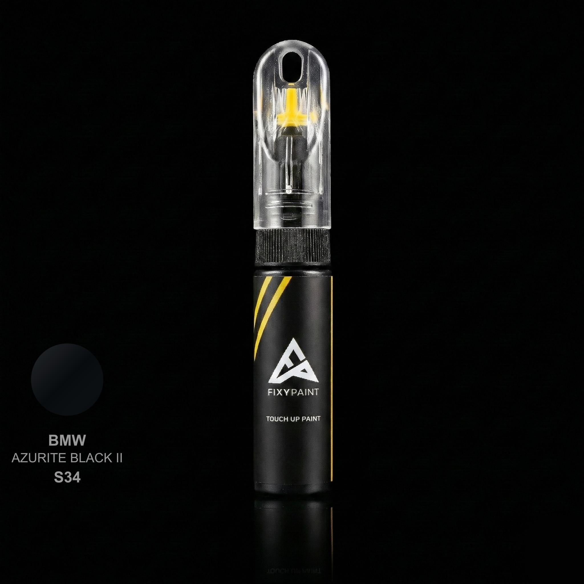 Bmw Alpina B7 touch up paint kit - AZURITE BLACK II S34 scratch repair