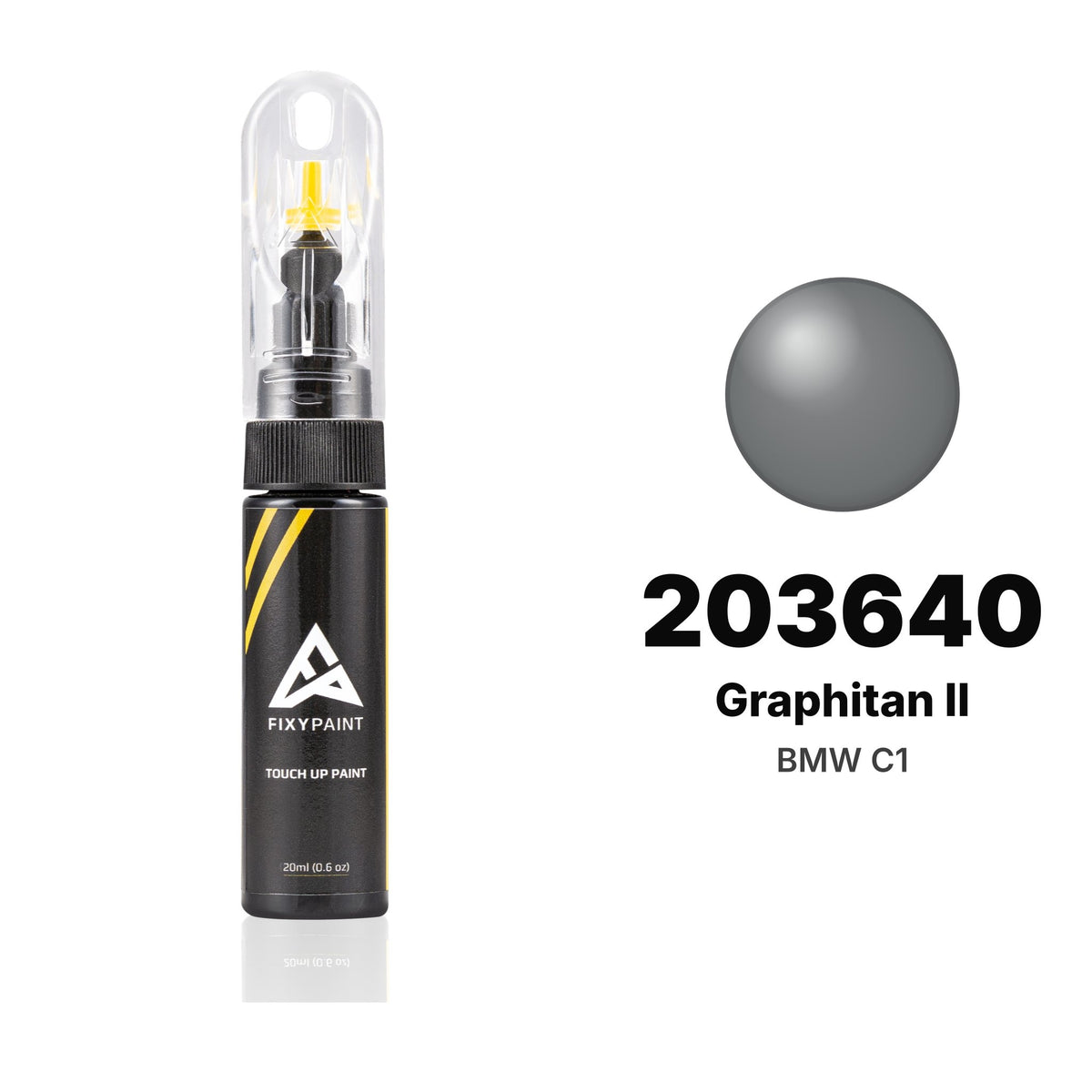 Touch-up paint for BMW C1 203640 Graphitan II, Basic kit