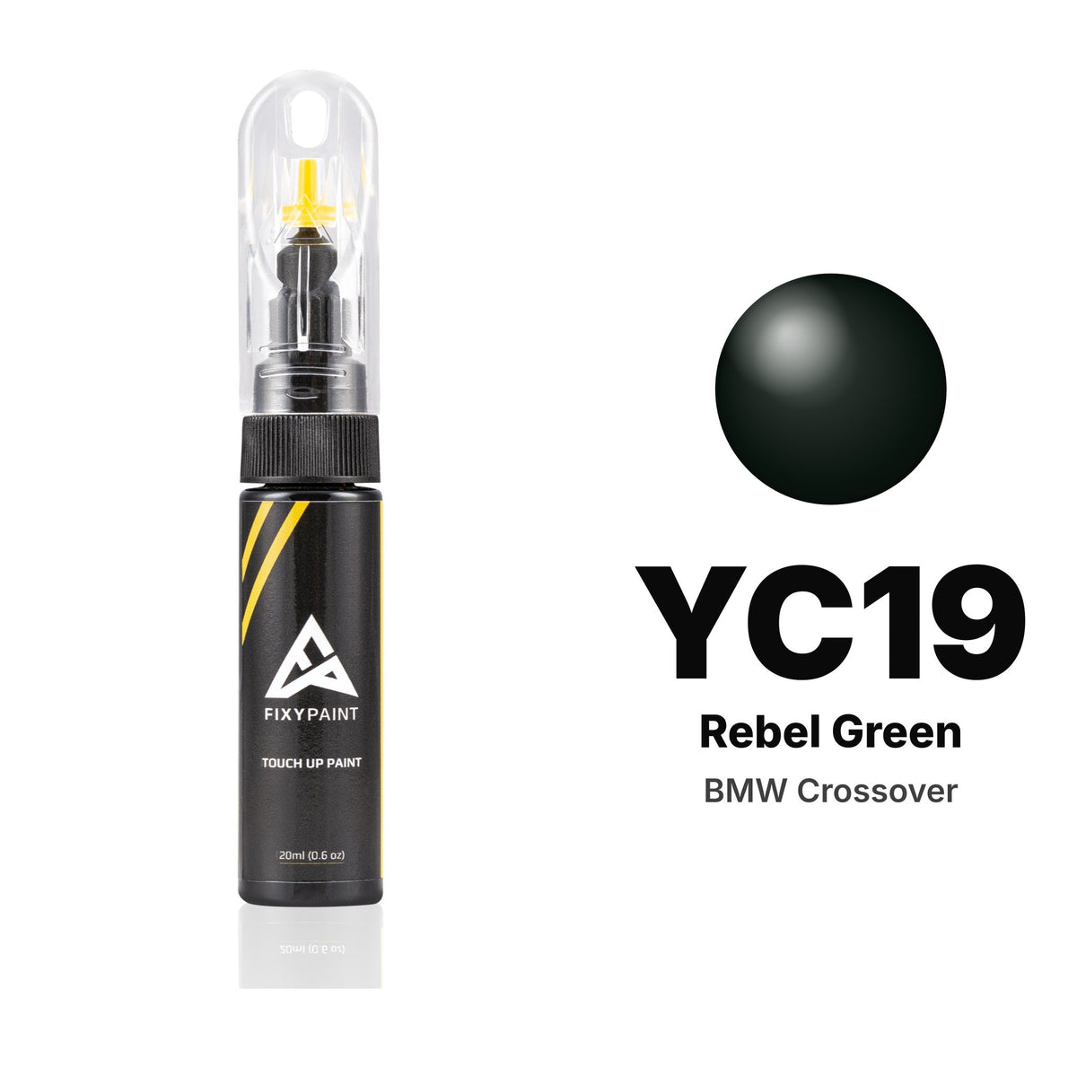 BMW Crossover YC19 Rebel Green touch-up paint, Basic kit