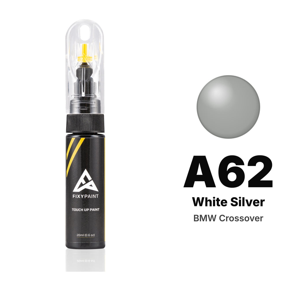 Vernice ritocco per BMW Crossover – A62 White Silver (2018–2024), kit Base