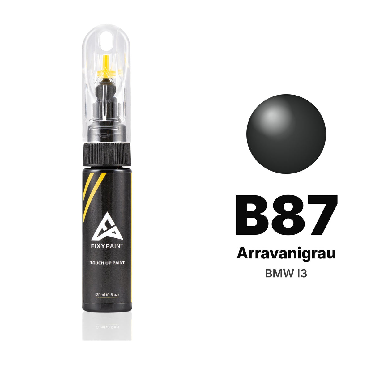 Touch-up paint for BMW i3 B87 Arravanigrau, Basic kit