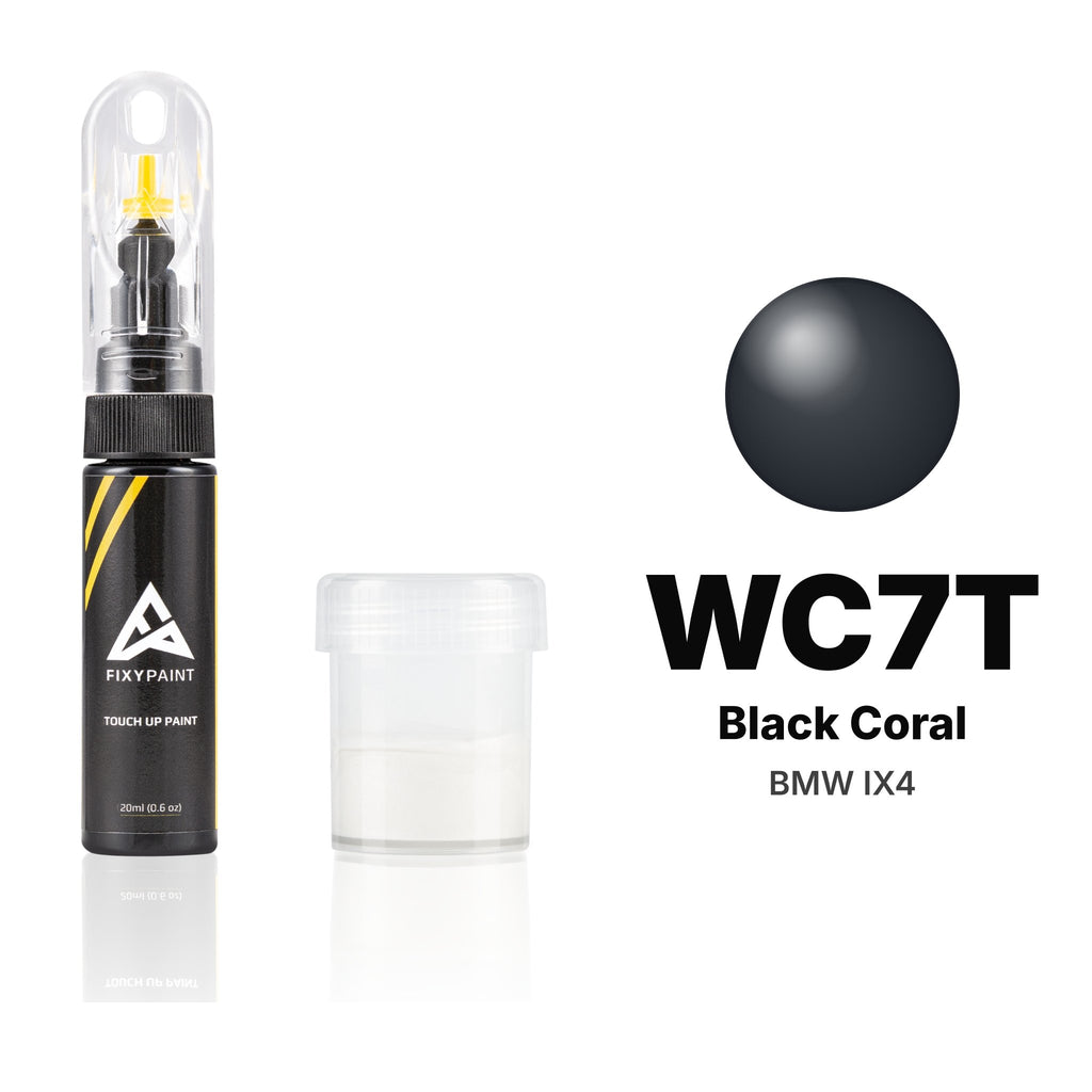Lackstift für BMW iX4 – WC7T Black Coral (ab 2025), Set Standard