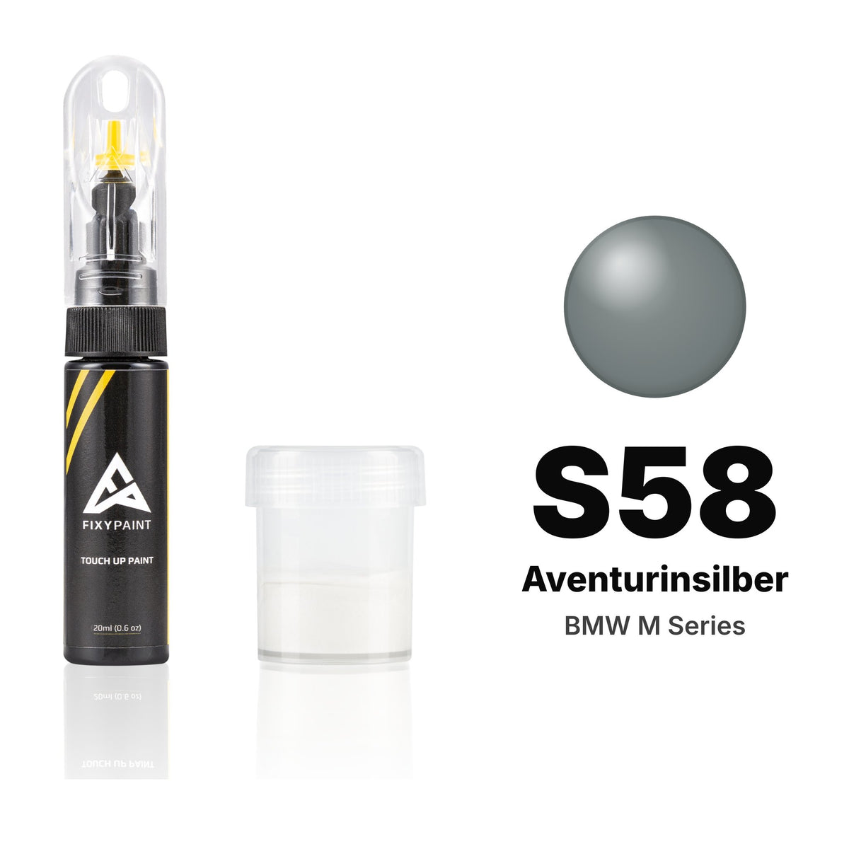 Touch-up paint for BMW M Series S58 Aventurinsilber, Standard kit