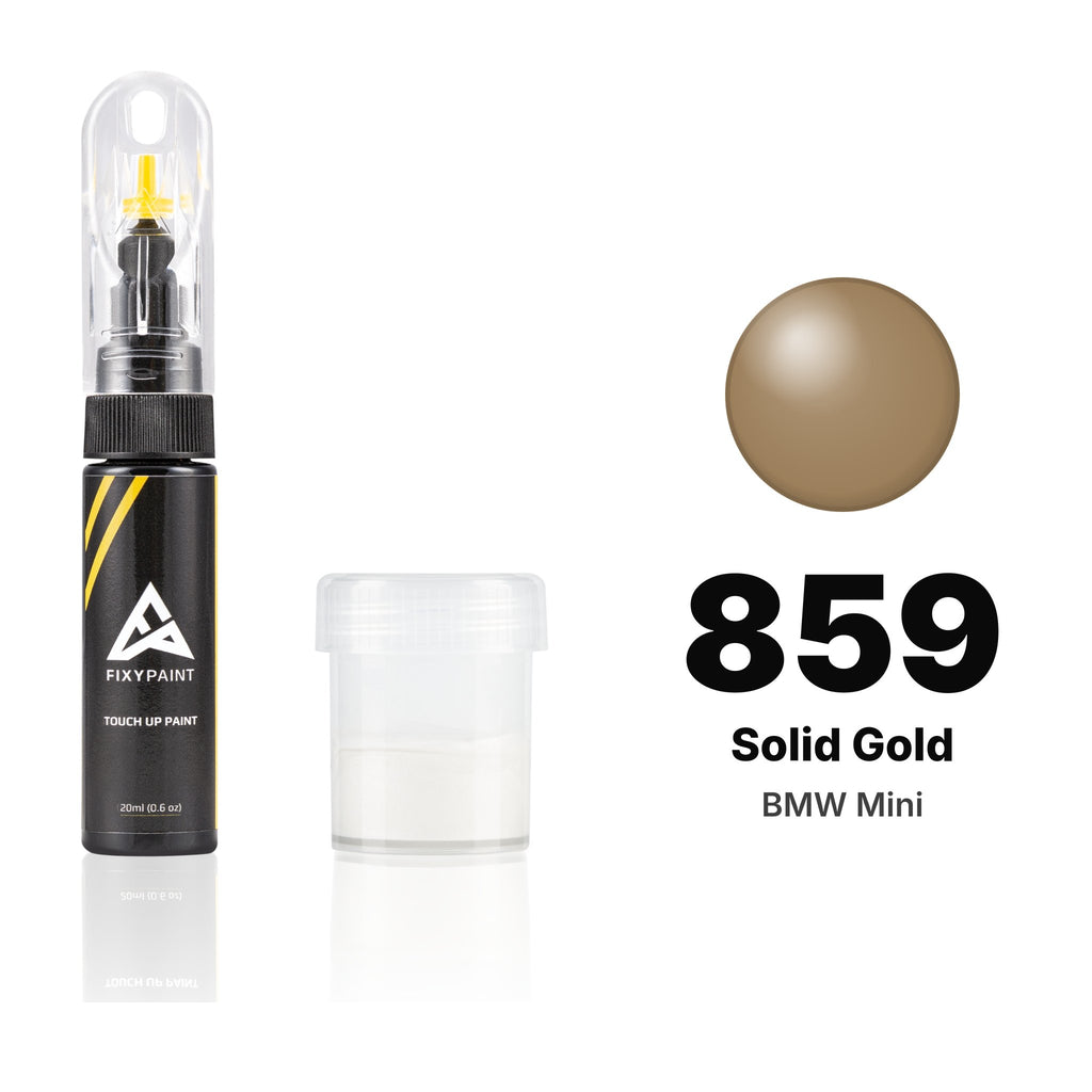 Touch-up paint for BMW Mini 859 Solid Gold, Standard kit